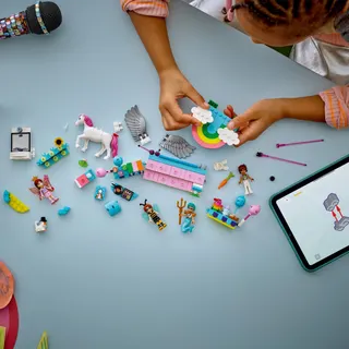 Verkleedfeestje met eenhoorn en fee LEGO-set afbeelding 6