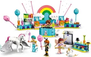 Verkleedfeestje met eenhoorn en fee LEGO-set afbeelding 3