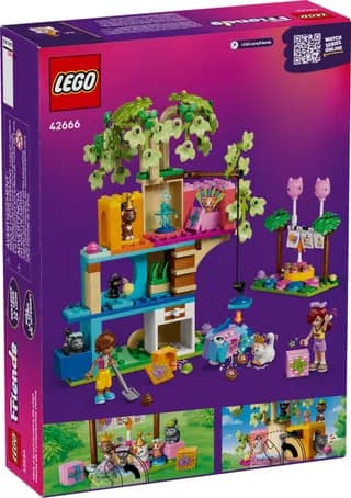 Kattenverjaardagsfeestje en boomhut LEGO-set afbeelding 9