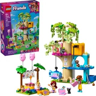 Kattenverjaardagsfeestje en boomhut LEGO-set afbeelding 10