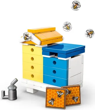Beekeepers' House and Flower Garden LEGO-set afbeelding 2