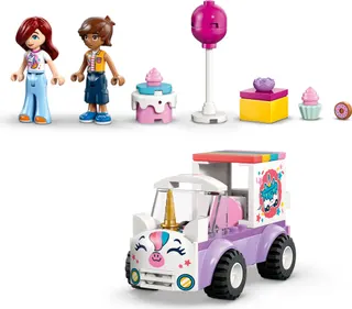 Eenhoorn taartenbezorgauto LEGO-set afbeelding 3