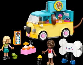 Bestelwagen met dierenaccessoires LEGO-set