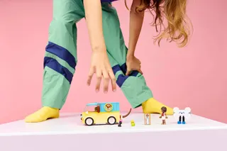 Bestelwagen met dierenaccessoires LEGO-set afbeelding 7
