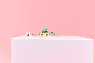 Bestelwagen met dierenaccessoires LEGO-set afbeelding 10