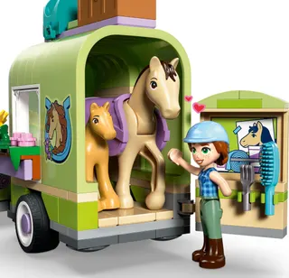 Trailer met paard en veulen LEGO-set afbeelding 5