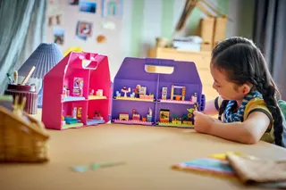 Creatieve poppenhuiskoffer LEGO-set afbeelding 12