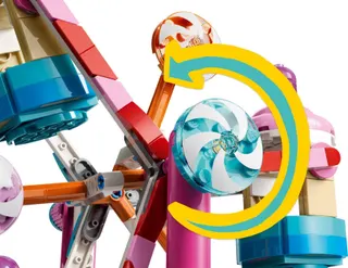 Candy & Cupcake Ferris Wheel LEGO-set afbeelding 11