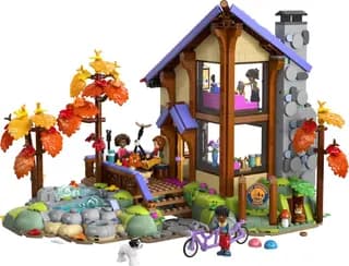 Gezellige boshut in de herfst LEGO-set