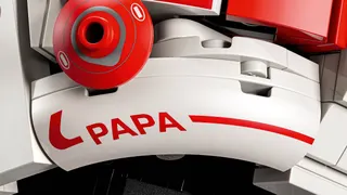 Scuderia Ferrari HP helm van Charles Leclerc LEGO-set afbeelding 8