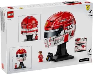 Scuderia Ferrari HP helm van Charles Leclerc LEGO-set afbeelding 12