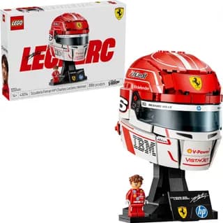 Scuderia Ferrari HP helm van Charles Leclerc LEGO-set afbeelding 13