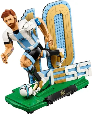 Lionel Messi - Voetballegende LEGO-set afbeelding 2