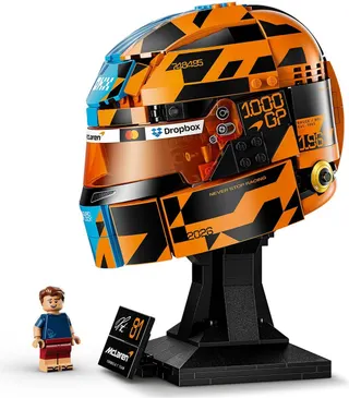 McLaren Mastercard F1 Team helm van Oscar Piastri LEGO-set afbeelding 6