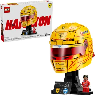 Scuderia Ferrari HP helm van Lewis Hamilton LEGO-set afbeelding 13
