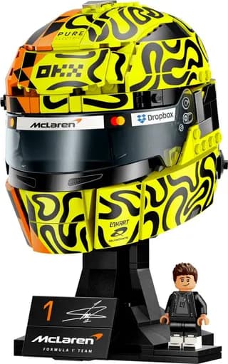 McLaren Mastercard F1 Team helm van Lando Norris LEGO-set