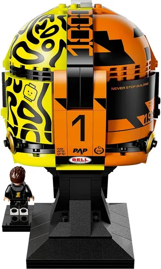 McLaren Mastercard F1 Team helm van Lando Norris LEGO-set afbeelding 3