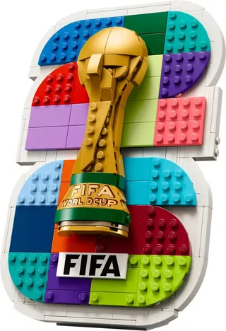 FIFA World Cup 2026 officieel logo LEGO-set