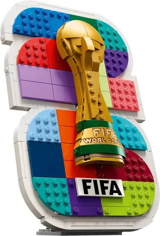 FIFA World Cup 2026 officieel logo LEGO-set afbeelding 2