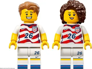 2026 U.S. Soccer National Team Jersey LEGO-set afbeelding 5