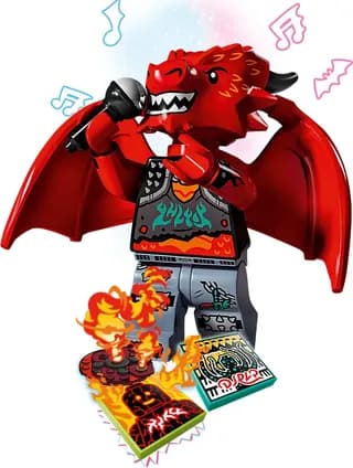 Metal Dragon BeatBox LEGO-set afbeelding 2