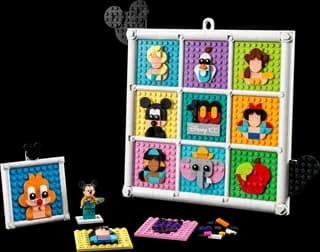 100 Years of Disney Animation Icons LEGO-set