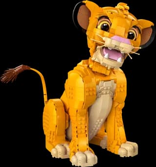 Jonge Simba de Leeuwenkoning LEGO-set