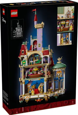 Belle en het Beest kasteel LEGO-set afbeelding 12