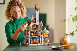 Belle en het Beest kasteel LEGO-set afbeelding 4