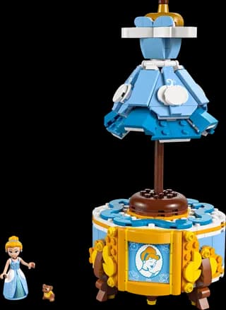 De jurk van Assepoester LEGO-set