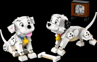 Lucky en Penny uit 101 Dalmatiërs LEGO-set