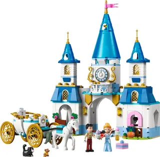 Cinderella's Castle & Horse Carriage LEGO-set afbeelding 2