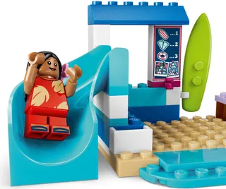 Strandplezier met Lilo en Stitch LEGO-set afbeelding 4