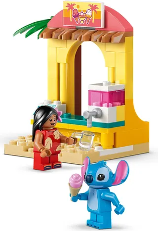 Strandplezier met Lilo en Stitch LEGO-set afbeelding 2
