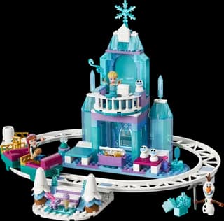 Elsa's ijskasteel en sneeuwrit LEGO-set