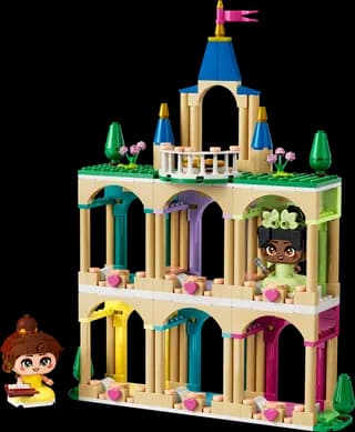 Mini Belle & Tiana with Castle LEGO-set