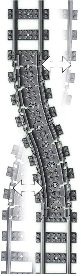 Treinrails LEGO-set afbeelding 3