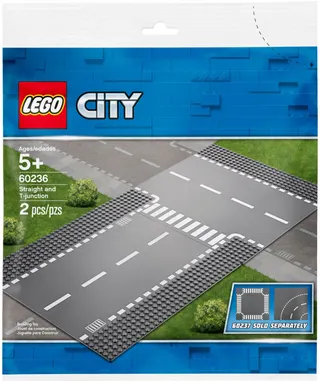 Straight and T-junction LEGO-set afbeelding 3