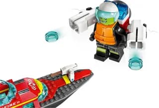 Reddingsboot Brand LEGO-set afbeelding 4