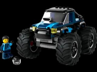 Blauwe monstertruck LEGO-set