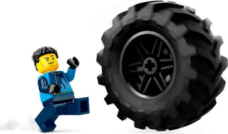 Blauwe monstertruck LEGO-set afbeelding 3