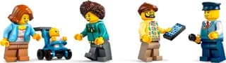 Toeristische rode dubbeldekker LEGO-set afbeelding 2
