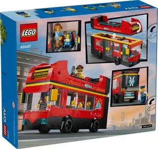 Toeristische rode dubbeldekker LEGO-set afbeelding 10