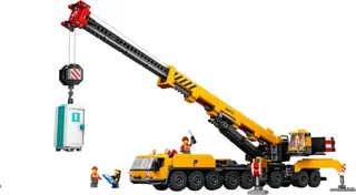 Yellow Mobile Construction Crane LEGO-set afbeelding 2