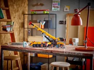 Yellow Mobile Construction Crane LEGO-set afbeelding 9