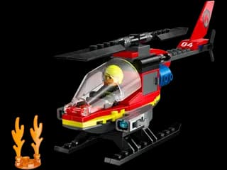 Brandweerhelikopter LEGO-set