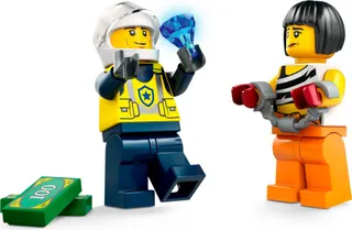 Politiewagen en snelle autoachtervolging LEGO-set afbeelding 3