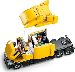 Gele vrachtwagen LEGO-set afbeelding 4