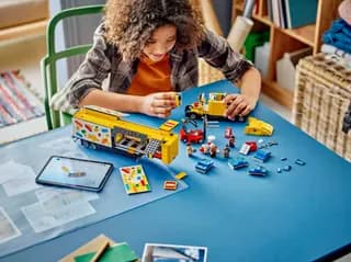 Gele vrachtwagen LEGO-set afbeelding 6
