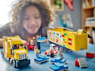Gele vrachtwagen LEGO-set afbeelding 8